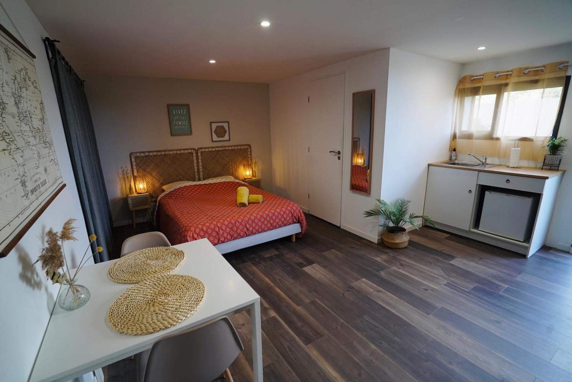 Studio Independant A 20Min Des Plages Castelnau-de-Guers Dış mekan fotoğraf